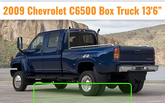 2009 Chevrolet C6500 Box Truck 13'6”